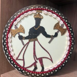 Mandala Decorativa de Xangô | Fé, Justiça e Energia Positiva