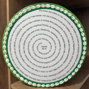 Mandala Pai Nosso da Umbanda | Verde 35 cm